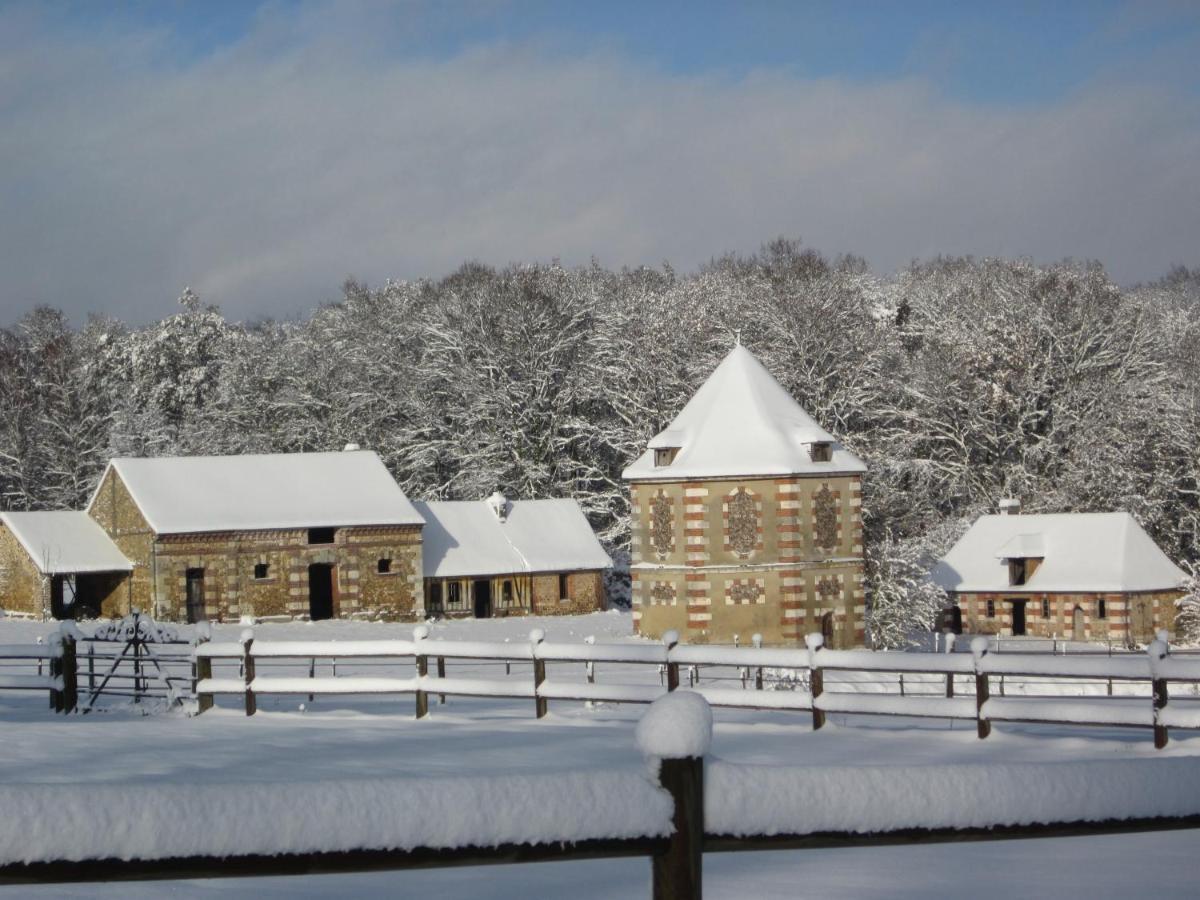 Le Pommier Doux, Maison D'Hote Du Domaine Du Chateau D'Argeronne La Haye-Malherbe エクステリア 写真